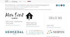 Desktop Screenshot of cloud-booking.net