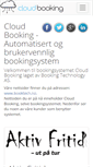 Mobile Screenshot of cloud-booking.net