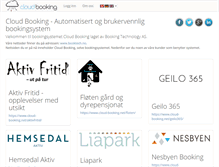Tablet Screenshot of cloud-booking.net
